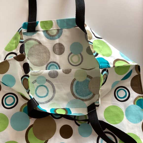 2 Handmade Grocery Bags Reusable Totes Beach Small Laundry Bag Lightweight - Picture 3 of 6